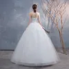 Robe de Mariee New Wedding Dres Strapl Appliques Pearls Lace Fi Wholesale Billiga Simple Bride Dr Vestidos de Novia O8UW#