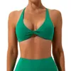 Lu Align Damen Soft Cup Soft Tanks Leichter, schnell trocknender, gepolsterter Lauf-BH Nahtlos Sexy Einfarbig Eng anliegender Sport-Yoga-BH Lemon Sports 2024