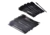 Factory 50Pcslot Disposable Spiral Eyelashes Brush Eyebrow Brush Cosmetic Brushes Makeup Mascara Brushes black colors4990373