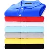 Polos pour Hommes chemise XS-5XL été coton couleur unie classique Hommes Polos à manches courtes décontracté Hommes hauts revers vêtements