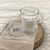 Wijnglazen 380 ml glazen koffiekopje Franse Vintage Letter Sap Melk Ontbijt Vasos voor kerstbruiloftbekers