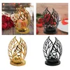 Candle Holders Leaf Holder Valentines Decor Scented Pillar Ornament Candlestick For Dining Table Bar Party