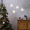 Candle Holders 10 Pcs Clothes Hangers Christmas Decoration Ball Clear Ornaments Crafts Decorative Fillable Party Tree