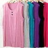 Femmes Summer Loose Vest Top Modal Casual Débardeurs T-Shirt Sleevel Chemise douce Blouse Tops Femme Plus Taille 5XL 6XL ouc1123 i6ol #