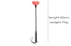 Genuine leather Red Heart spanking paddle wand rod whip lash strap flog slap flap beat stick SM adult game sex toy 4746200