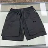 Shorts masculinos shorts masculinos verão y 3 shorts 2023 masculino streetwear shorts estilo coreano preto carga shorts respirável moda masculina versátil shorts yq231220 q240329