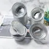 Baking Tools 50Pcs Heart/Round Foil Cupcake Liners Non-stick Muffin Cups Disposable Wrapper Bakeware Supply