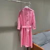 Robes décontractées de base Robe pour dames Bande de mode Printemps et été Chemise à manches longues de haute qualité Drop Livraison Vêtements Vêtements pour femmes Otjhu