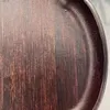 TEA MAKTER HÖG KVALITET Mörk bambu luktfri och förtjockad crabapple potten bär vintage fack kopp set pad mångsidig