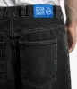 Retro Black Baggy Jeans Männer Frauen Skateboard Big Boy Jeans Y2K Hosen Trendy Hip Hop Carto Stickerei Hohe Taille Breite Hose W1F9 #