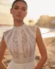 elegant A Line ladies Simple light luxury Wedding dr Sexy backl Romantic Beach Garden Bridal party dr Vestidos de novia m4ga#