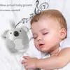 Born White Noise Machine Babyslaapmonitors Slaapfopspeen Baby Koala Muziekgeluid voor peuters 240315
