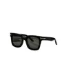 Sonnenbrille TF Street Po Marke Designer Schwarz Acetat Pilot Frauen Mode Sonnenbrillen Für Männer UV-Schutz Reise Brillen