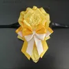 Bow Ties Original Bow Tie Womens Korean Suits Shirt Accessories Collar Flower Handgjorda smycken Gåvor för män Kvinnor Mens Wedding Bowtie Y240329