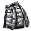 2023 Veste d'hiver pour hommes Parkas épaissir manteau chaud col montant Fi imperméable rembourré vers le bas manteau d'hiver hommes vêtements J8hv #