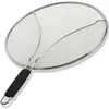 Cookware Sets 13 Inch Grease Splatter Screen For Frying Pan Protects Skin From Burns Guard Cooking Keeps Kitchen Clean