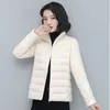 Parkas d'hiver pour femmes Lg Glossy Down Cott Vestes 2024 Nouvelle femme Cott rembourré Parka Outwear Pardessus Dames o6qE #