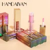 HANDAIYAN fard à paupières liquide 12 couleurs paillettes miroitant imperméable à l'eau durable Pigment métallique satiné maquillage pour les yeux