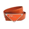 2024 Inverterad Triangle Designer Belt Letter Buckle Belt Mens Desinger Leather Fashion Womens Accessories Letter Belts Midjeband Toppkvalitet Casual GA0139 E4
