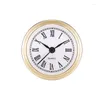 Horloges de table 61mm Insert rond Mouvement d'horloge Mini Quartz DIY Batterie Accessoires Décor