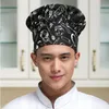 restaurant Chef Hat Baker Chef Adjustable Catering Elastic Kitchen Cook Hat Men Cap Kitchen Cook uniform Kitchen Workwear Hat c72q#