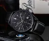 Orologio da uomo casual, pannello metallico con lunetta in acciaio inossidabile, orologio al quarzo con calendario e display di design