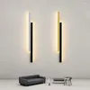 Wall Lamp Modern LED Long Lights Simple Nordic Living Room Sofa Background Light Bedroom Bedside Floor