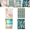 Shower Curtains Waterproof Bathroom W/ Hooks Window Bath For Kitchen Bedroom School Showers El