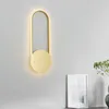 Lampa ścienna Kreatywna osobowość 3 Kolor LED Dimmable sypialnia nocna do salonu.