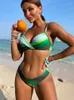 Dames Zwemkleding In-X Sexy Bikini's 2024 Braziliaanse Vrouw Apart Badpak Push Up Bikini Witte Badpakken Strapless Bandeau Biquini