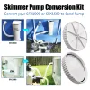 Accessories Skimmer Pump Conversion For SFX1000 SFX1500S Drain Cover Sand Pump Vacuum Adapter Replacement Kit With Gasket Pool Cleaning Tool