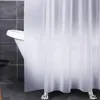 Water Cube Shower Curtain Transparent Waterproof 3D EVA Bath Curtains Liner for Bathroom Bathtub Bathing Cover with Hooks 240320