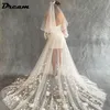 dream White Bow Two Layers Simple Wedding Veils Tulle Short Bridal Veil With Comb Wedding Accories r7pb#