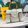 Designerskie torby Sajgon torby torba luksusowe designerskie torebki oryginalna skóra podróżna crossbody górna drewniana rączka najnowsza torba na ramię torebka 666