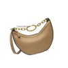 Kvalitet Metallkedjedesigner Crossbody Bag Woman Slimming Walentino Små påsar Vlogoo Fashion 2024 Axelväska Saddle Handväska Cowhide High Women JPZS