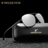 KINGSEVEN Donna Uomo Occhiali da sole Polarizzati Lenti a specchio Occhiali vintage Guida Occhiali da sole Tempio in alluminio Gafas de sol Masculino 240327