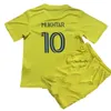 2024 25 MUKHTAR SURRIDGE Kids Kit SC Futebol Jerseys Nashville Home Camisa de Futebol LEAL ZIMMERMAN BUNBURY Criança Uniformes de Manga Curta