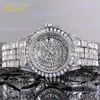 Other Watches Luxury Quartz es For Men Luxurious Design Man 322Pcs Diamon Cover Wrist With Calendar Battegue OOTD Accessorices T240329