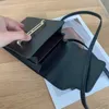 2024 neue Schwein Nase Gold Taste Telefon Tasche Mini Umhängetasche Kleine Geld Kopf Schicht Rindsleder Litschi Muster Taille Taschen