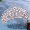 Neuer Stil Super Fairy Hochzeitskopf Akkunden Kristall FRS Brautprinzeszenkronen O4VJ#