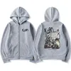 Hoodies voor heren Sweatshirts Rockband Korn Ftl 25 volgt de leiders grafische hoodie met ritssluiting heren retro jas met ritssluiting dames gotische losse hoodie met ritssluitingL2403