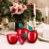 Dinnerware Sets 4 Pcs Creative Red Apple Plastic Jar Goodies Boxes Candy Container Containers Jars With Lids Office