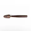 TEA SCOOTS Black Sandalwood Teskoon Long Handle Pure Copper Spoon Spade Solid Wood Set kan anpassas gåva