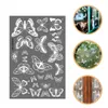 Wallpapers Butterfly Static Sticker Fresh Cheese Glass Clings Window Decorations Removable Stickers Pvc Decorative Decal