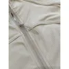 LUアライン軽量女性女性のハイTシャツ屋外フィットネスサンシェードスタンドネックジャケットレモンスポーツに適した弾性タイトフィット2024