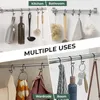 Shower Curtains 12PCS Hooks For Curtain T-Bar Design Convenient Elegant Hangers Bathroom Kitchen Wardrobe