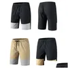 Männer Shorts Herren Sommer Strand Elastische Taille Hosen Lässige Kurze Männliche Atmungsaktive Board Homme Jogger Drop Lieferung Bekleidung Kleidung Dhpgj