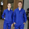 Arbetskläder passar män LG Sleeve Mixed Color Workshop Uniformer Män och kvinnor Svetsar overaller Auto Reparation Mekanisk personal kostym W3ve#