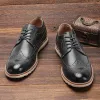 Scarpe da uomo brogue scarpe da moda comode mocassini da uomo 2023 uomini casual scarpe