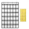 Storage Bags Classroom Hanging Organizer 36 Pocket With Number Stickers Cell Phone Calculator Stationery Bag For Office Dorms Homes